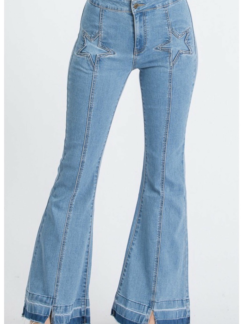 ⭐️ LITZ by Unique Star Flare Jeans — Size 26/3 ⭐️